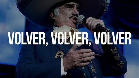 volver y volver letra